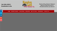 Desktop Screenshot of kendonleet.com